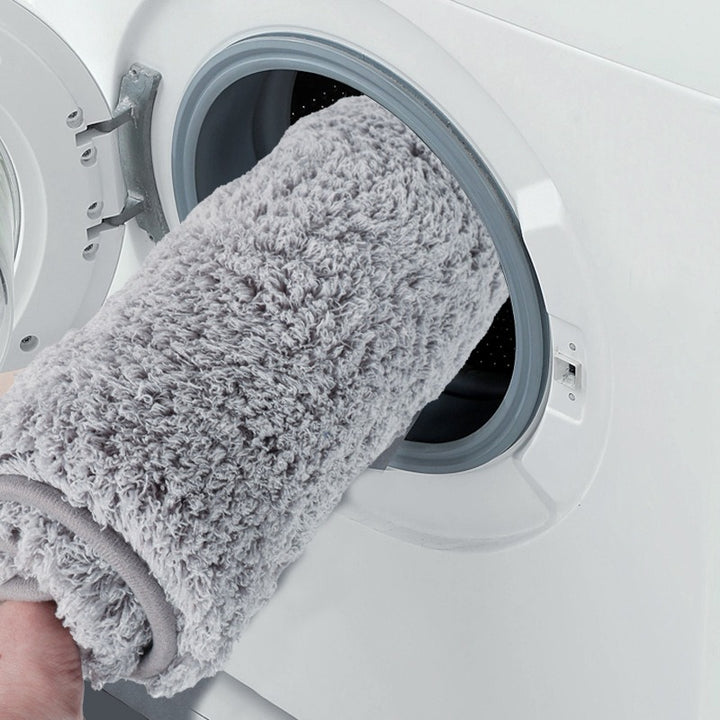 Tapis de douche antidérapant en forme de L