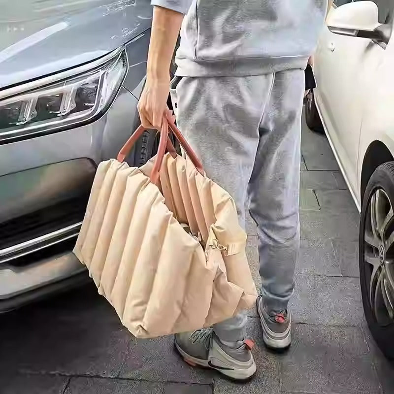 Luxus Haustier Tragetasche - Chic & Funktional