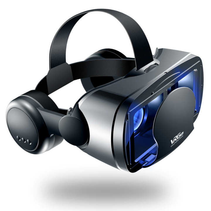 "Intelligente VR Brillen mit 3D-Audio, Vollbild-Display und verstellbarem Design für ein immersives Erlebnis."