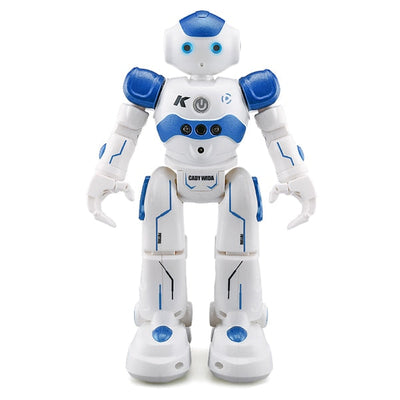 "Interaktiver blauer/rosa Bildungsroboter NovaBot tanzt und lernt, fördert Spiel und Bildung bei Kindern."