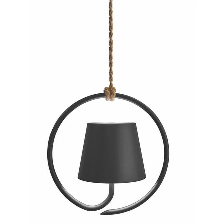 "Kabellose LED-Hängelampe für Innen- und Außenbereich, modernes Design, warmes Licht, Touch-Dim-Funktion und USB-Aufladung."