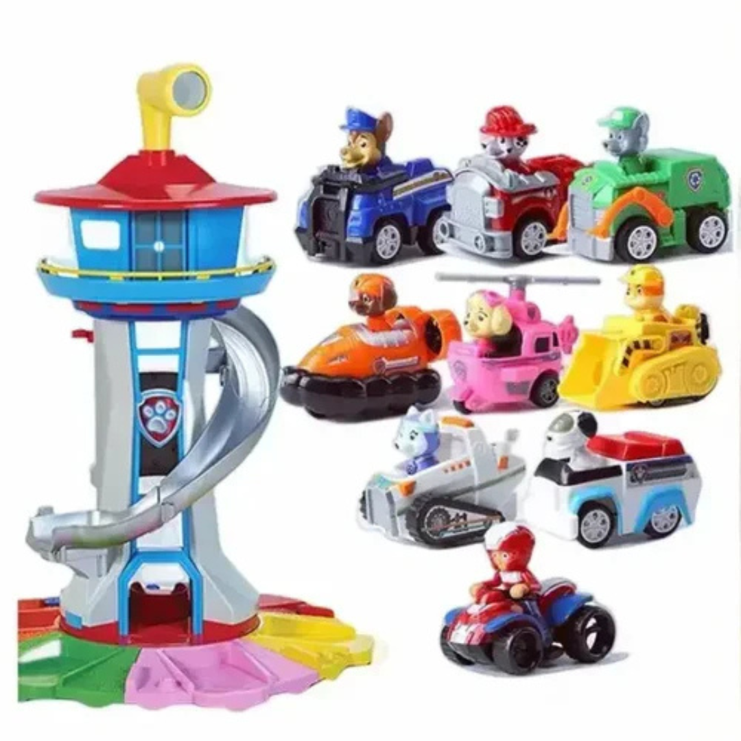 "KidVenture Spielturm aus Holz, interaktive Lernspielwelt für Kinder ab 3 Jahren, fördert Kreativität und motorische Fähigkei