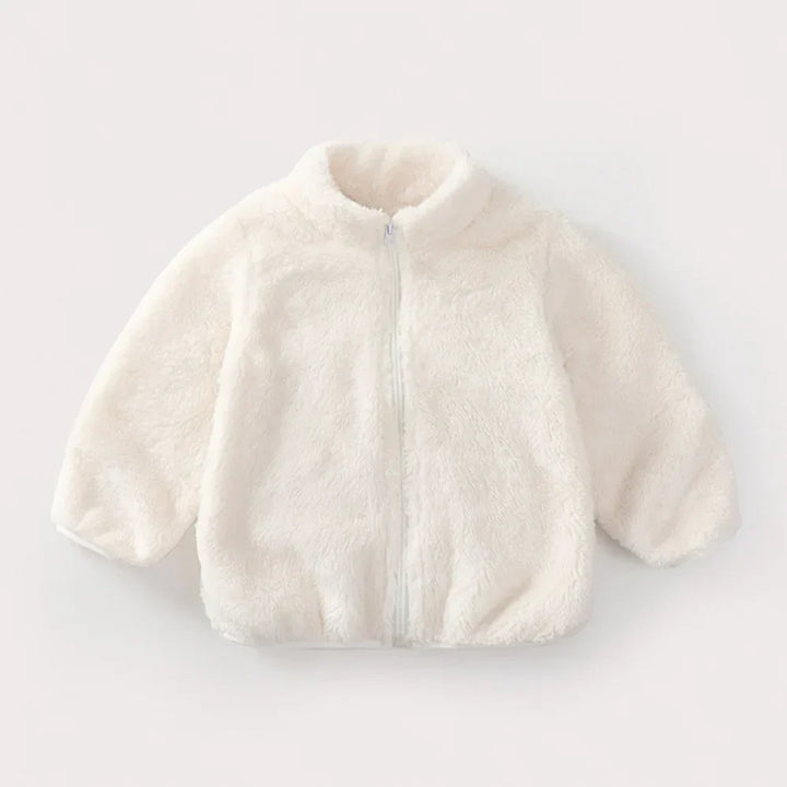 "Kinderjacke Herbst Winter: Weich, bequem, farbenfroh; ideal für kalte Tage, erhältlich in vielfältigen Farben."
