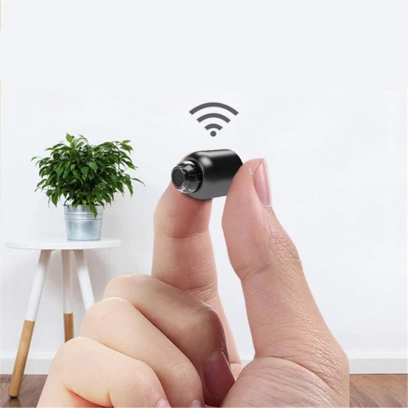 "Kompakte 1080p HD WLAN-Kamera mit diskretem Design, ideal zur unauffälligen Überwachung und Installation in jeder Umgebung."