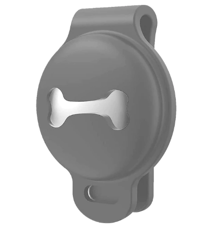 Kompakter GPS-Tracker für Hunde, Echtzeit-Standort, leicht am Halsband anzubringen, farbenfroh und effizient.
