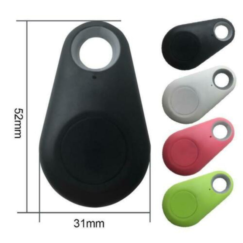 Kompakter Mini GPS-Tracker für Kinder, Haustiere; erhältlich in Blau, Grün, Rosa, Schwarz; bietet diskrete Sicherheit.