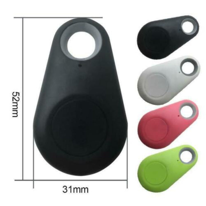 Kompakter Mini GPS-Tracker für Kinder, Haustiere; erhältlich in Blau, Grün, Rosa, Schwarz; bietet diskrete Sicherheit.