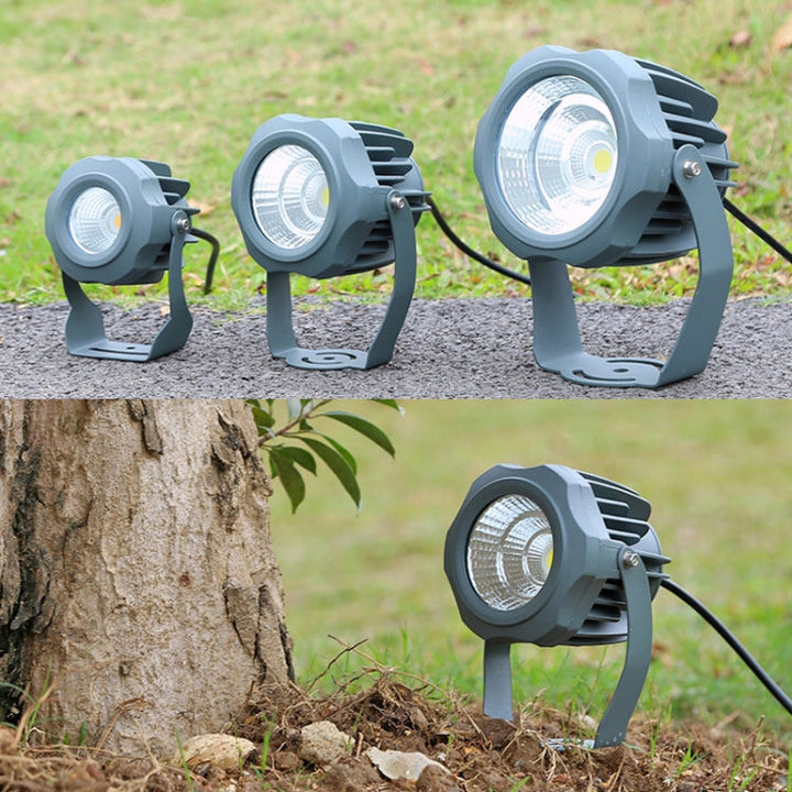 LED Flutlicht COB, wasserdicht, vielseitige Farbauswahl, robustes Aluminiumgehäuse, ideal für Garten- oder Hofbeleuchtung