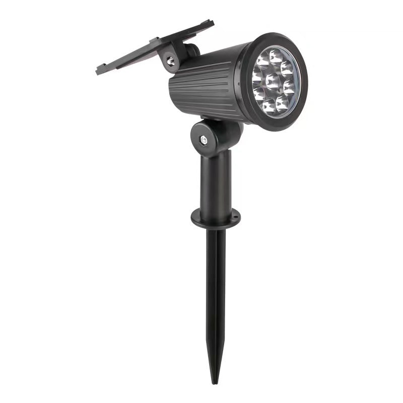 "LED Solar Gartenstrahler, wetterfest, fokussiertes Licht, perfekte Außenbeleuchtung. Ideal für Wege und Dekorationen."