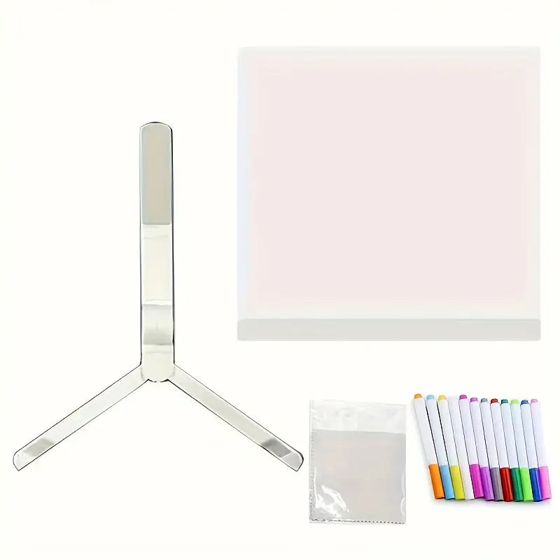 "LED-Zeichenplatte mit leuchtenden Farben, ideal für kreative Designs und Dekorationen. Leicht, tragbar, für Kinder geeignet.