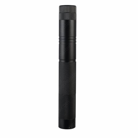 Leistungsstarker Laserpointer mit Aluminiumlegierung, einstellbarem Fokus; langreichweitiger Strahl in Rot, Grün, Lila.