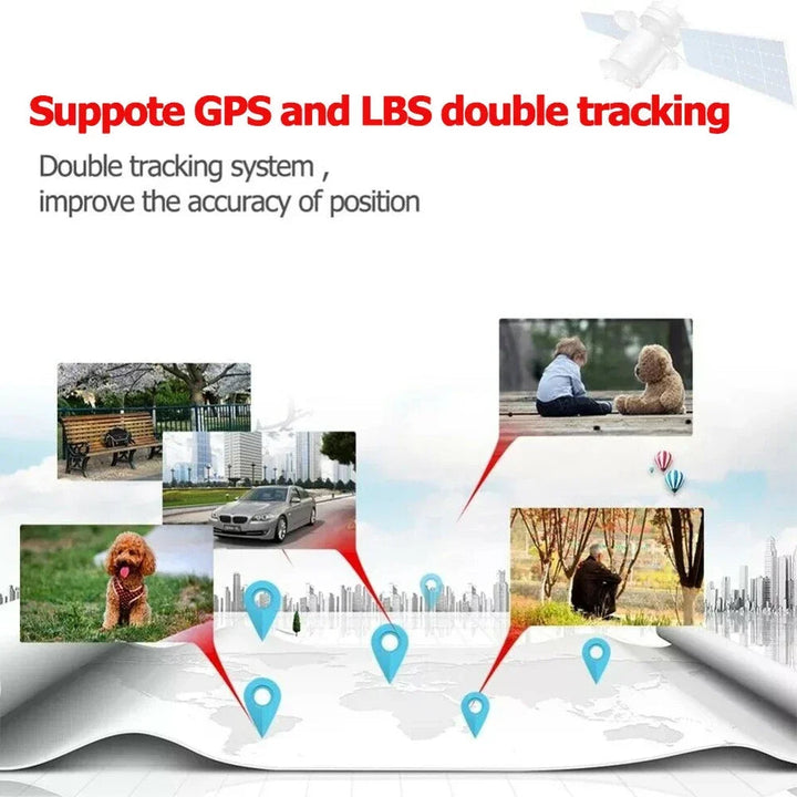 Magnetischer Mini GPS-Tracker, kompakt, schwarz, zur diskreten Ortung. Starker Magnet, einfache Installation, kein Abo nötig.
