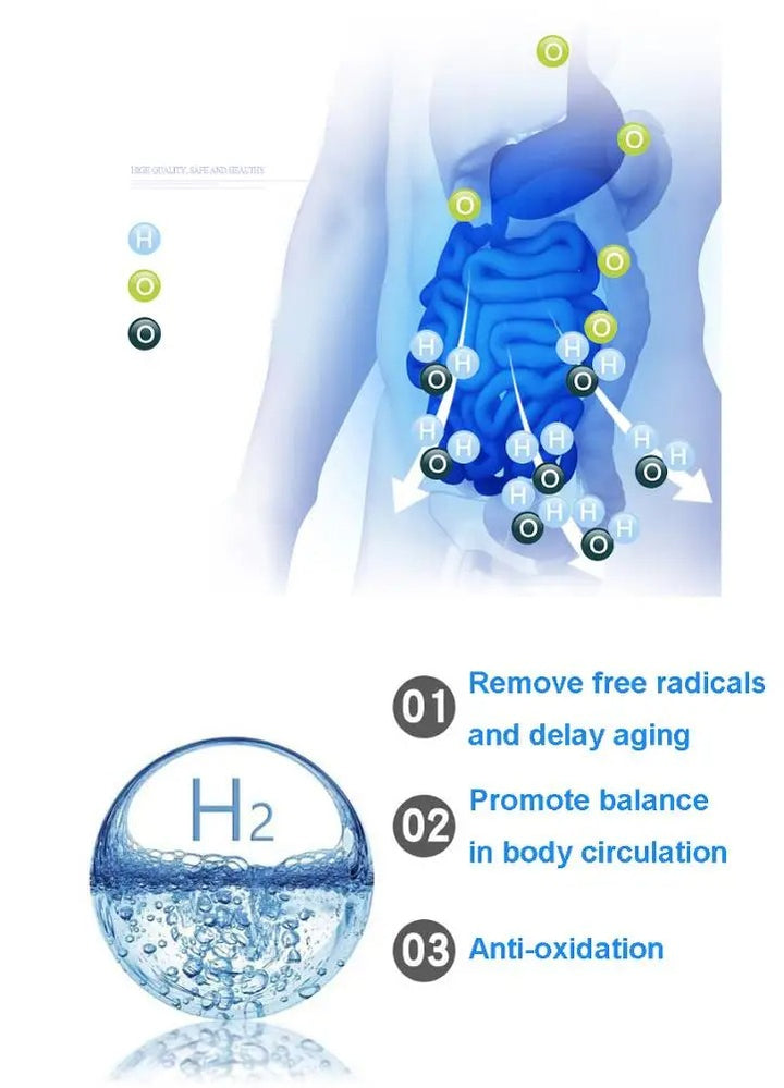 Wasserstoff-Wasserreiniger mit Alkaline-Option