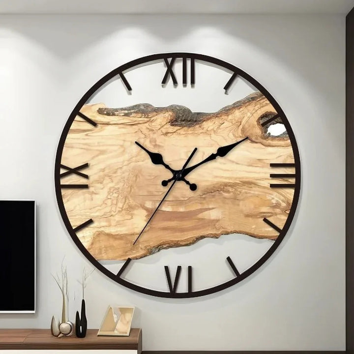 Moderne Transparente Wanduhr | Minimalistisches Design