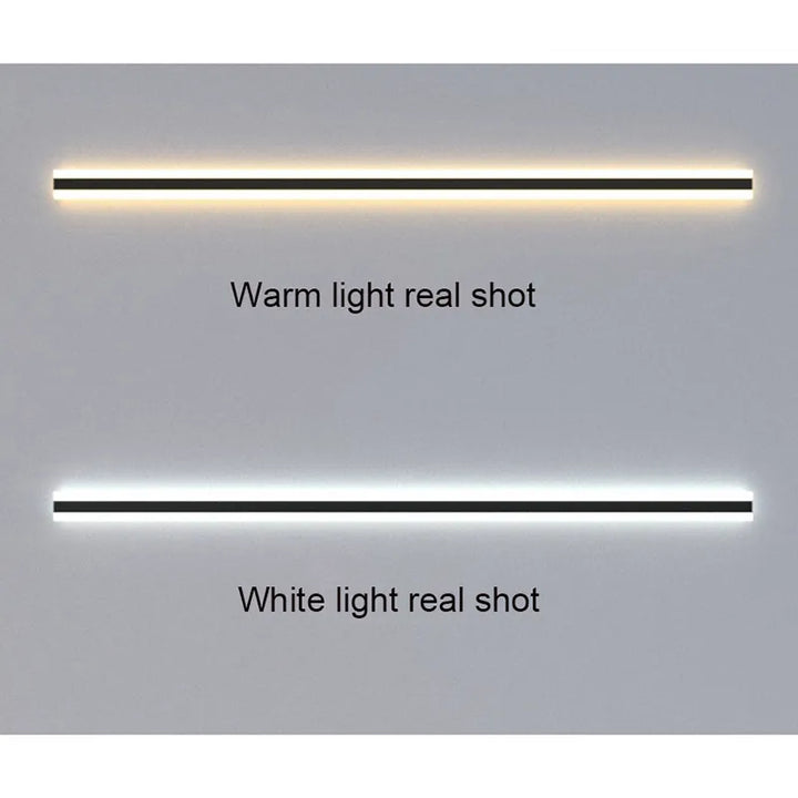 "Moderner wasserdichter LED-Außenstrahler an Wand in elegantem Design, ideal für Garten oder Terrasse, robust und langlebig."