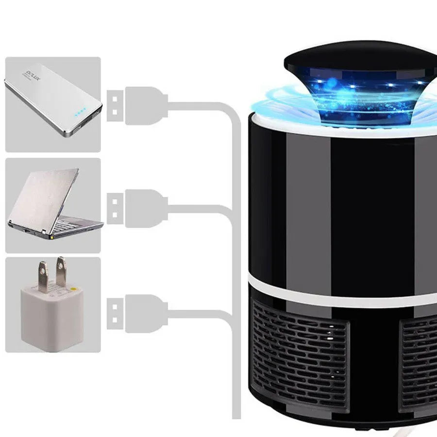 Piège à moustiques électrique avec lumière LED