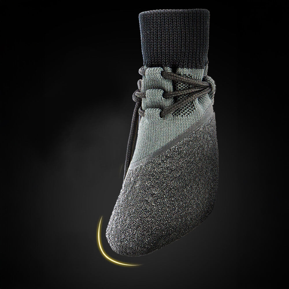 "Outdoor Hundeschuhe, wasserdicht und rutschfest, mit atmungsaktivem Design und verstellbaren Riemen für optimalen Pfotenschu