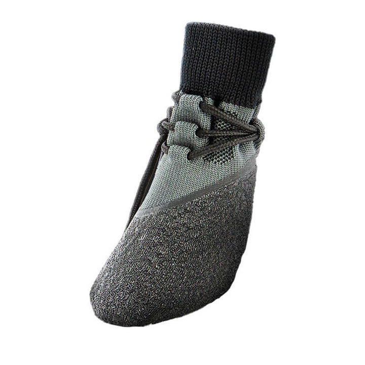 "Outdoor Hundeschuhe, wasserdicht und rutschfest, mit atmungsaktivem Design und verstellbaren Riemen für optimalen Pfotenschu