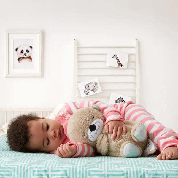 Plüsch-Otter für Kinder, weich, mit Atemsimulation und Melodien für Entspannung, idealer Stressabbau-Begleiter.