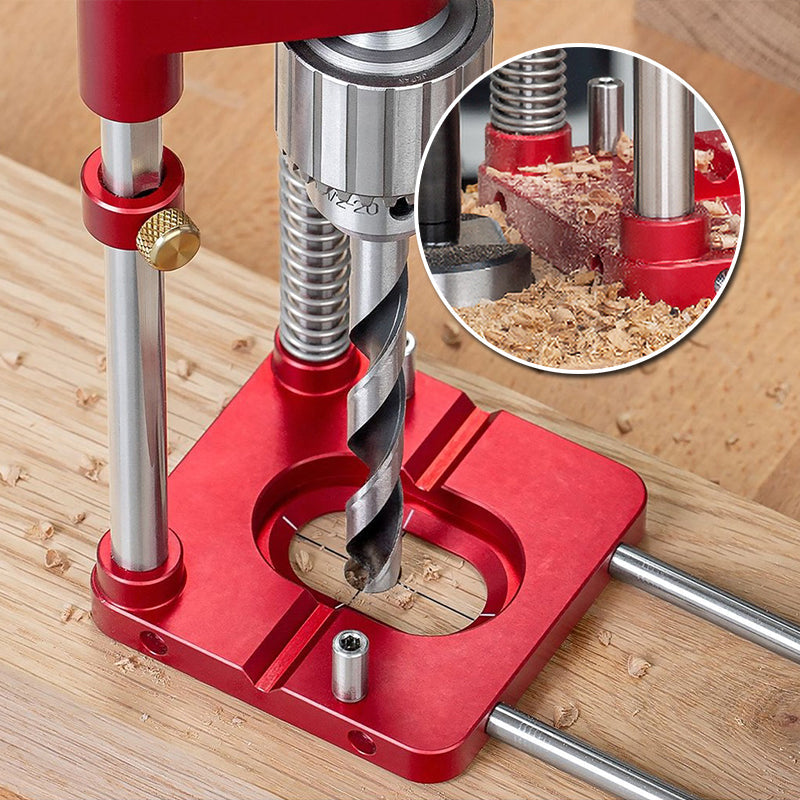 Präziser Holzbearbeitungs-Locator, robustes Design aus legiertem Stahl, ideal für genaue Markierungen und Bohrungen.