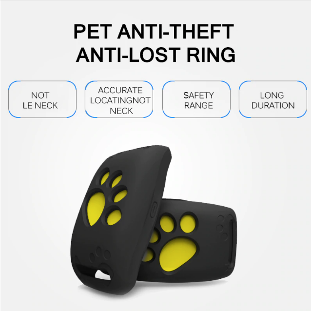 "Schlankes, pinkes GPS Katzenhalsband, wasserdicht, ohne Abo, für sichere Haustierortung, innovative GPS-Technologie."