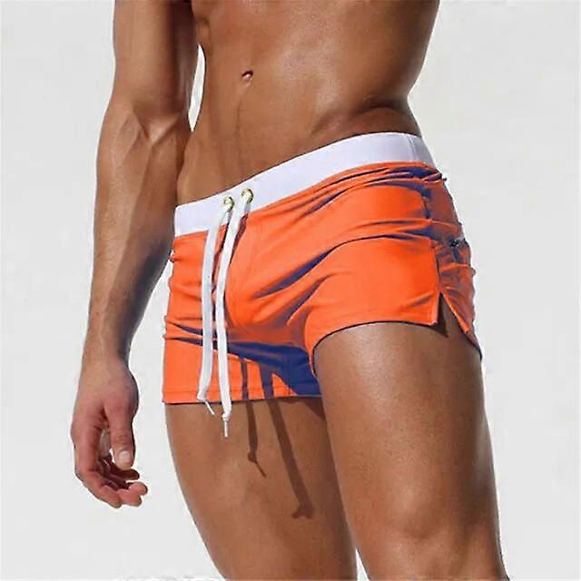 "Schnelltrocknende, leichte Schwimmshorts für Herren mit verstellbarem Kordelzug, ideal für Strand und Pool."