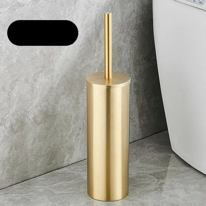 Selbstreinigende Toilettenbürste mit Halterung, flexibler Silikonkopf für hygienische Reinigung schwer erreichbarer Stellen i