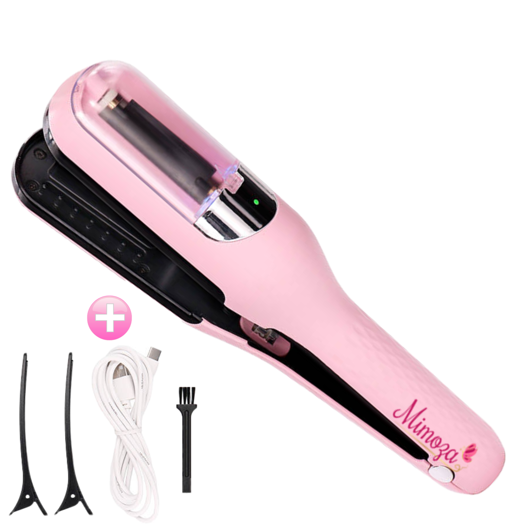 "Splissentferner Cleo: Ergonomisches Design, entfernt Haarspitzen effektiv, ideal für alle Haartypen, für gesundes, glänzende