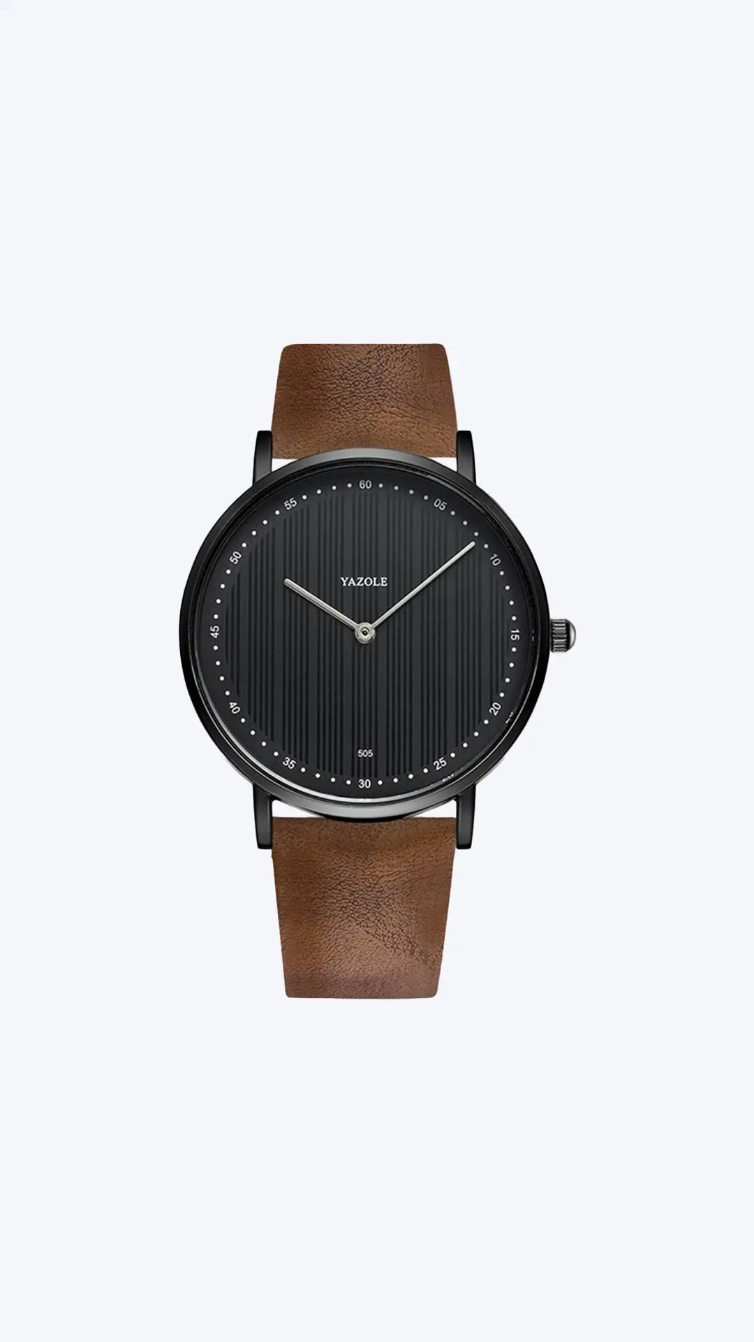 "Stilvolle Herren Armbanduhr mit elegantem Zifferblatt und luxuriösem Lederarmband im zeitlosen Vintage-Design"