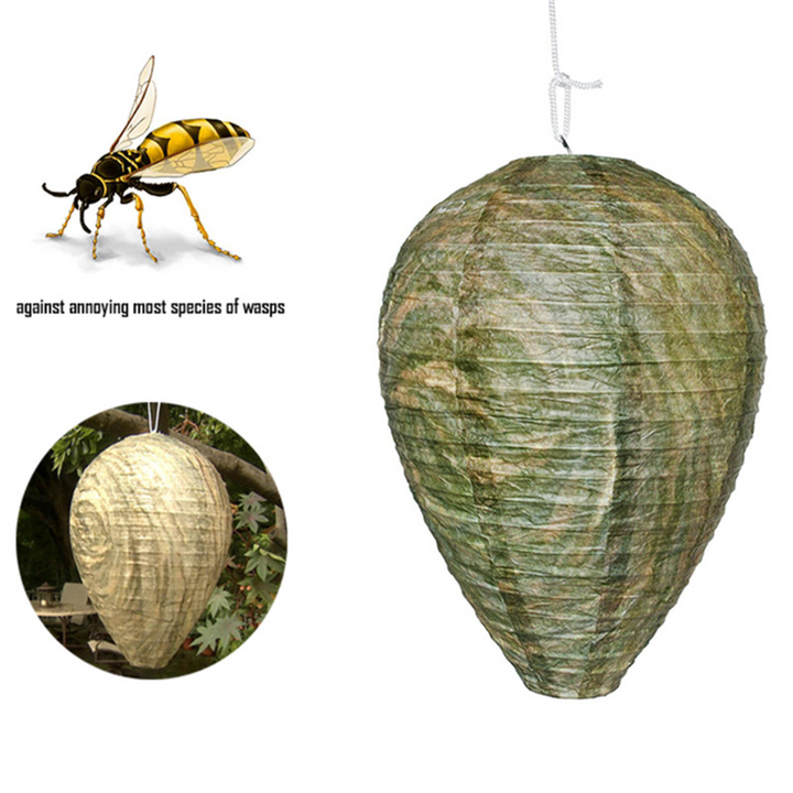 "Stilvolle Wespennest Abwehr Lampe, hängend, für Wespenfreie Umgebung, mit stimmungsvoller Beleuchtung für Garten."