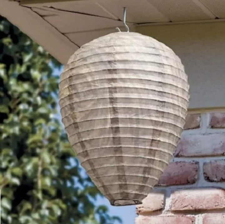 "Stilvolle Wespennest Abwehr Lampe, hängend, für Wespenfreie Umgebung, mit stimmungsvoller Beleuchtung für Garten."