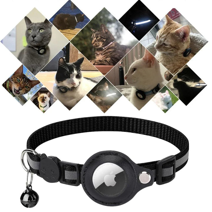 Stilvolles Katzenhalsband mit Sicherheitsclip, verstellbar, in leuchtendem Farbdesign mit Glöckchen für abenteuerlustige Katz