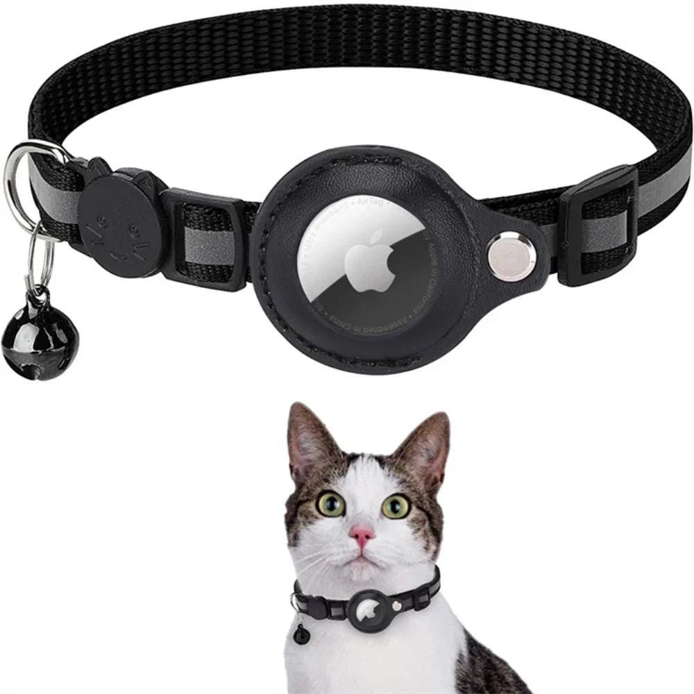 Stilvolles Katzenhalsband mit Sicherheitsclip, verstellbar, in leuchtendem Farbdesign mit Glöckchen für abenteuerlustige Katz