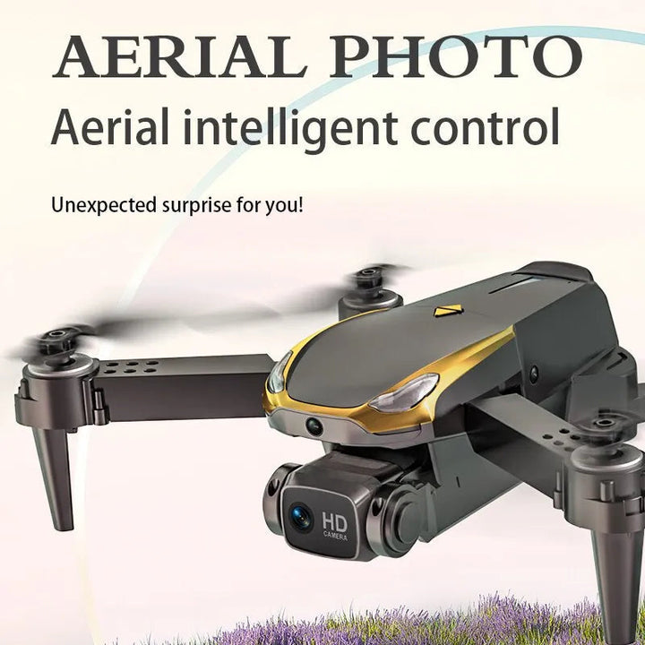 "Tesla 8K Professional Drone für Luftfotografie mit 4K-HD-Kamera, robuste Bauweise, 5000m Reichweite, Hindernissensoren."