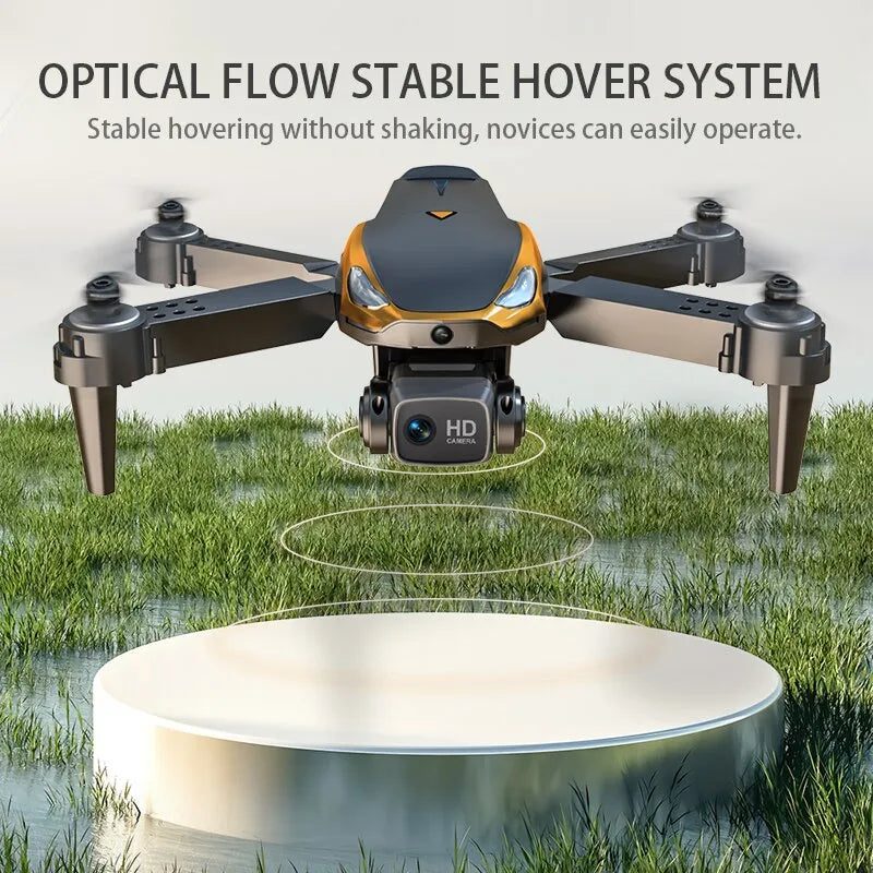 "Tesla 8K Professional Drone für Luftfotografie mit 4K-HD-Kamera, robuste Bauweise, 5000m Reichweite, Hindernissensoren."
