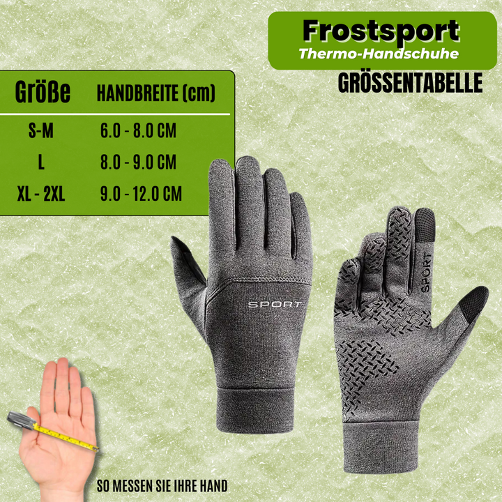 Thermohandschuhe in Schwarz mit Reflektoren, winddicht, wasserabweisend und touchscreen-fähig, für Outdoor-Abenteuer geeignet