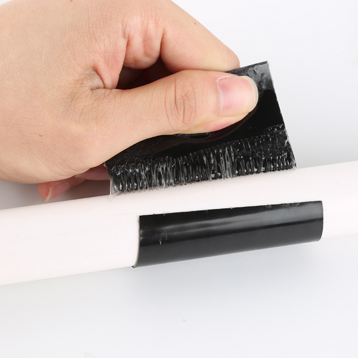 "Ultra starkes, wasserdichtes Reparaturband, schwarz-weiß, 10 cm breit, ideal zur Abdichtung und für Außenbereiche."