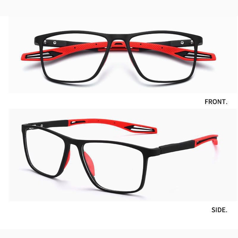 "Ultraleichte multifokale Lesebrille aus Polycarbonat für Damen & Herren, in Blau erhältlich, stilvoll und komfortabel."