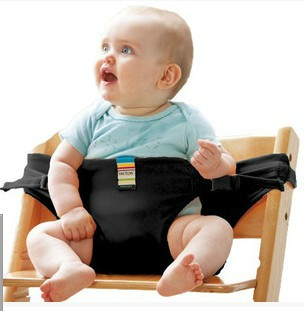 "Verstellbarer, komfortabler Baby-Sitzgurt für Hochstuhl, in Kaki, Lila oder Rosa, für sichere, stressfreie Mahlzeiten."