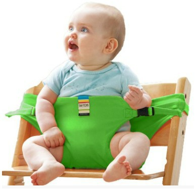 "Verstellbarer, komfortabler Baby-Sitzgurt für Hochstuhl, in Kaki, Lila oder Rosa, für sichere, stressfreie Mahlzeiten."