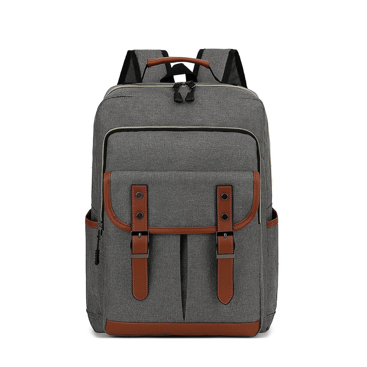 "Wasserdichter, stilvoller Laptop-Rucksack, unisex, robust, vielseitige Fächer, ideal für Reisen. Schützt vor Nässe."