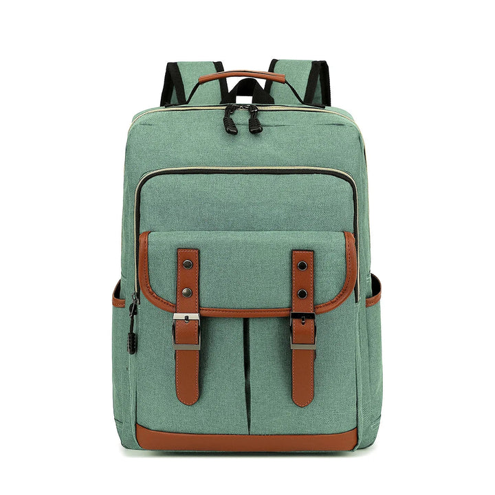 "Wasserdichter, stilvoller Laptop-Rucksack, unisex, robust, vielseitige Fächer, ideal für Reisen. Schützt vor Nässe."