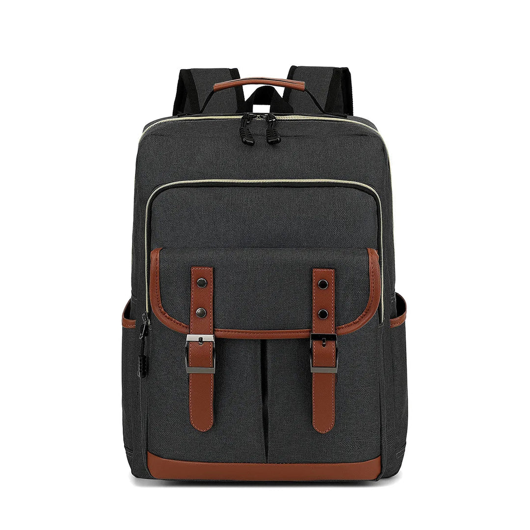 "Wasserdichter, stilvoller Laptop-Rucksack, unisex, robust, vielseitige Fächer, ideal für Reisen. Schützt vor Nässe."