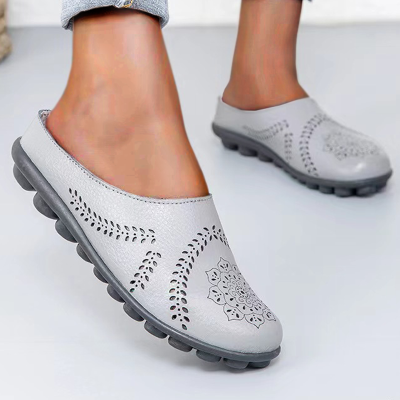 "Wasserfeste Damenschuhe, orthopädisch, grau, Barfußstil, ideal für Outdoor und Alltag, leichter und stilvoller Komfort."