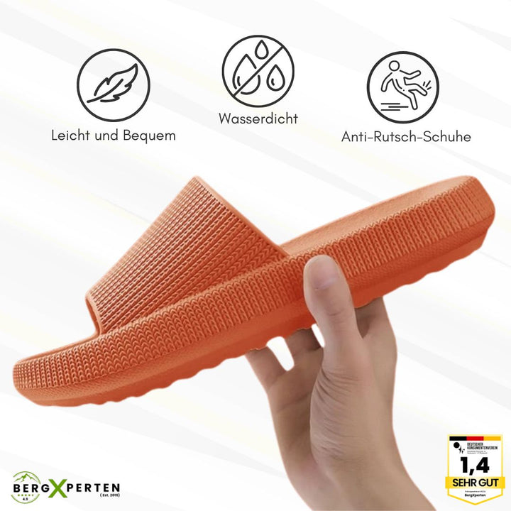 "Weiche Orthoslipper Hausschuhe, EVA-Material, rutschfest, in modernem Design, ideal für Komfort und Stil zu Hause."