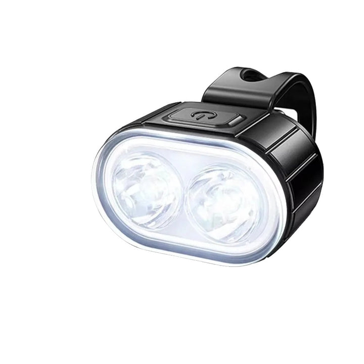 "Wiederaufladbare superhelle Fahrradlichter, IPX4 wasserfest, kompakt designte LEDs für Tag- und Nachtfahrten per USB."