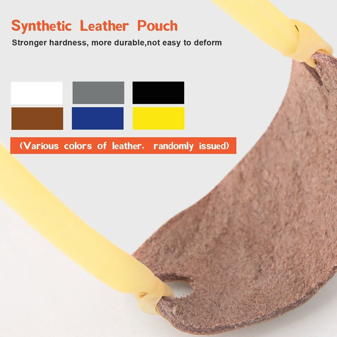 Zusammenklappbare Handgelenk-Schleuder mit leichtem Aluminiumrahmen, kompakten Power-Bändern und beeindruckender Reichweite.